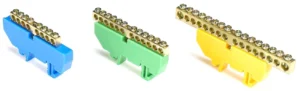 NHA02 Brass Din Rail Electrical Neutral Bar Link (2)