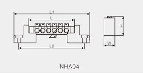 NHA04 E Earth l Bar with Green Fixing Part (2)