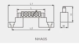NHA05 Neutral Bar with Blue Bracket (2)