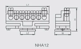 NHA12 Neutral Bar with Black Bracket (2)