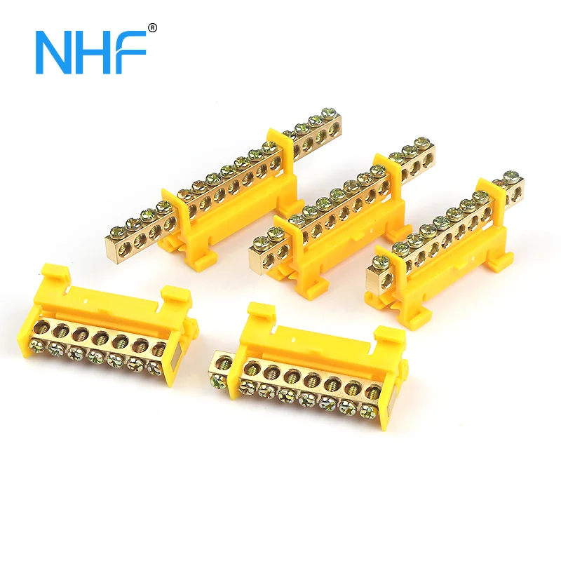 NHA03 Neutral Bar Link Mounted With Din Rail 5 1766036342