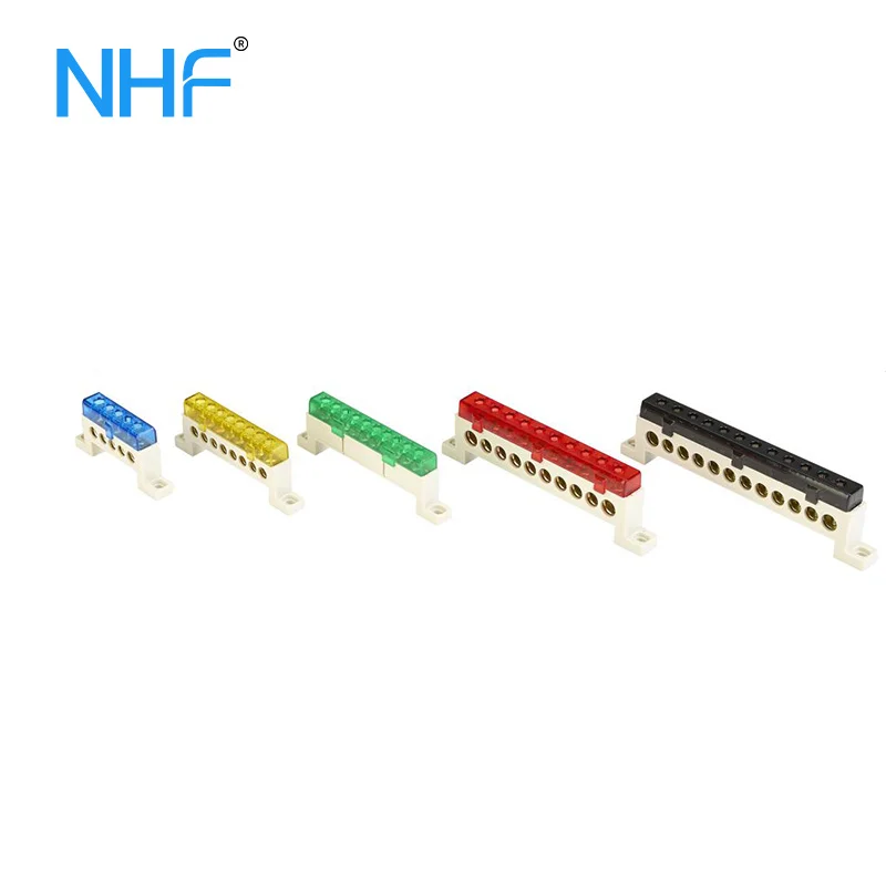 NHA10 Bridge Type Netural Bar With Colorized Full Plastic Cover 1 1766039999