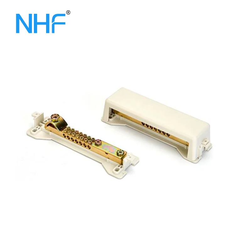 NHA25 Screw Terminal Neutral Bar With Cover 1 1766044699