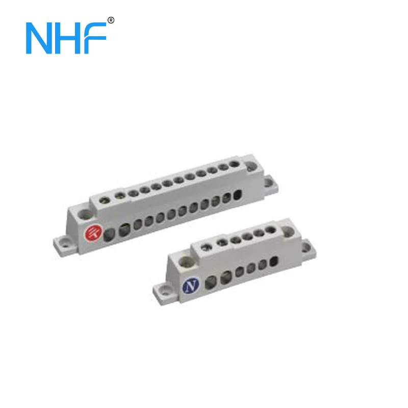 NHA27 E Screw Terminal Grounding Bar With Cover 1 1766045008