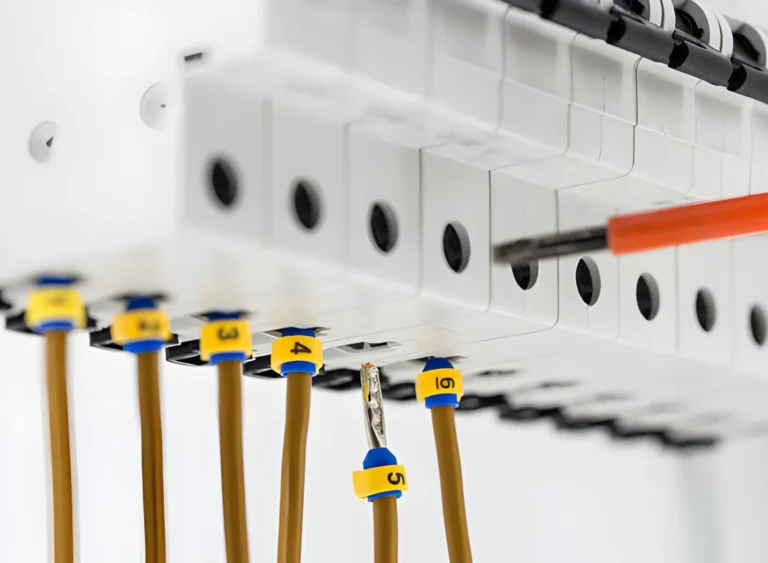 Industrial Brass Terminal Blocks with Screw Spring Push-in Clamps