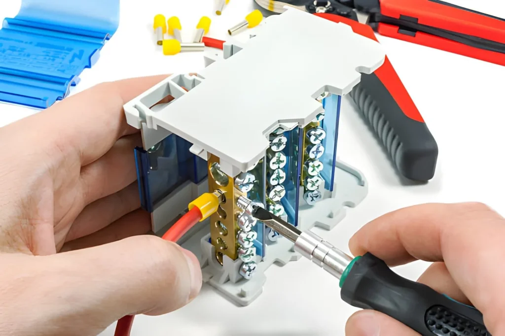 How to Install a Power Distribution Block in Electrical Panels