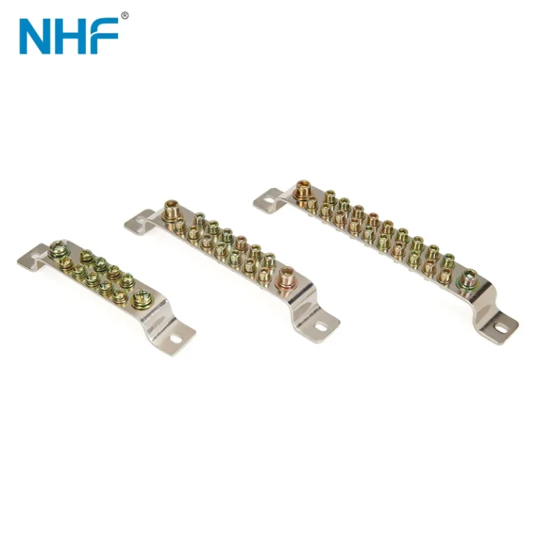 D05 Duoble Row Screw Bridge Type Grounding Bar