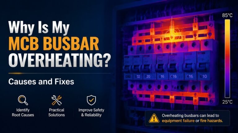 Why Is My MCB Busbar Overheating? Causes and Fixes