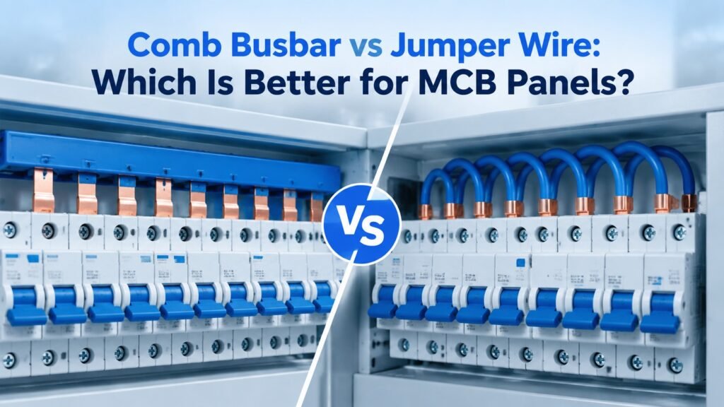 Comb busbar vs jumper wire comparison cover